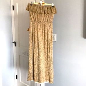 W118 by Walter baker yellow color  dress